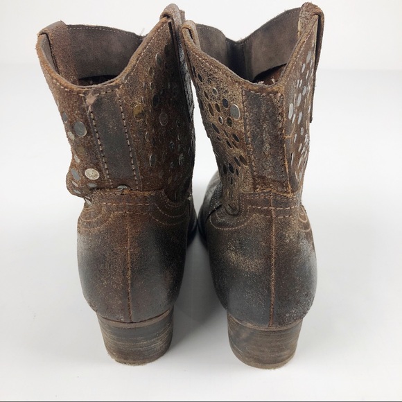 Diba True "Flying Solo" Studded Distressed Boots - Picture 8 of 11